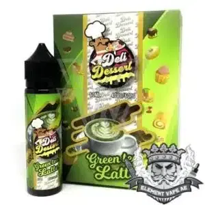 Green Tea Lathe By Deli Dessert 100ml 3mg