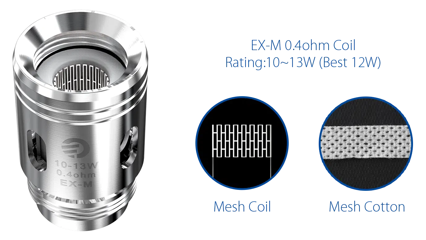 Joyetech EX-M 0.4ohm Mesh Head