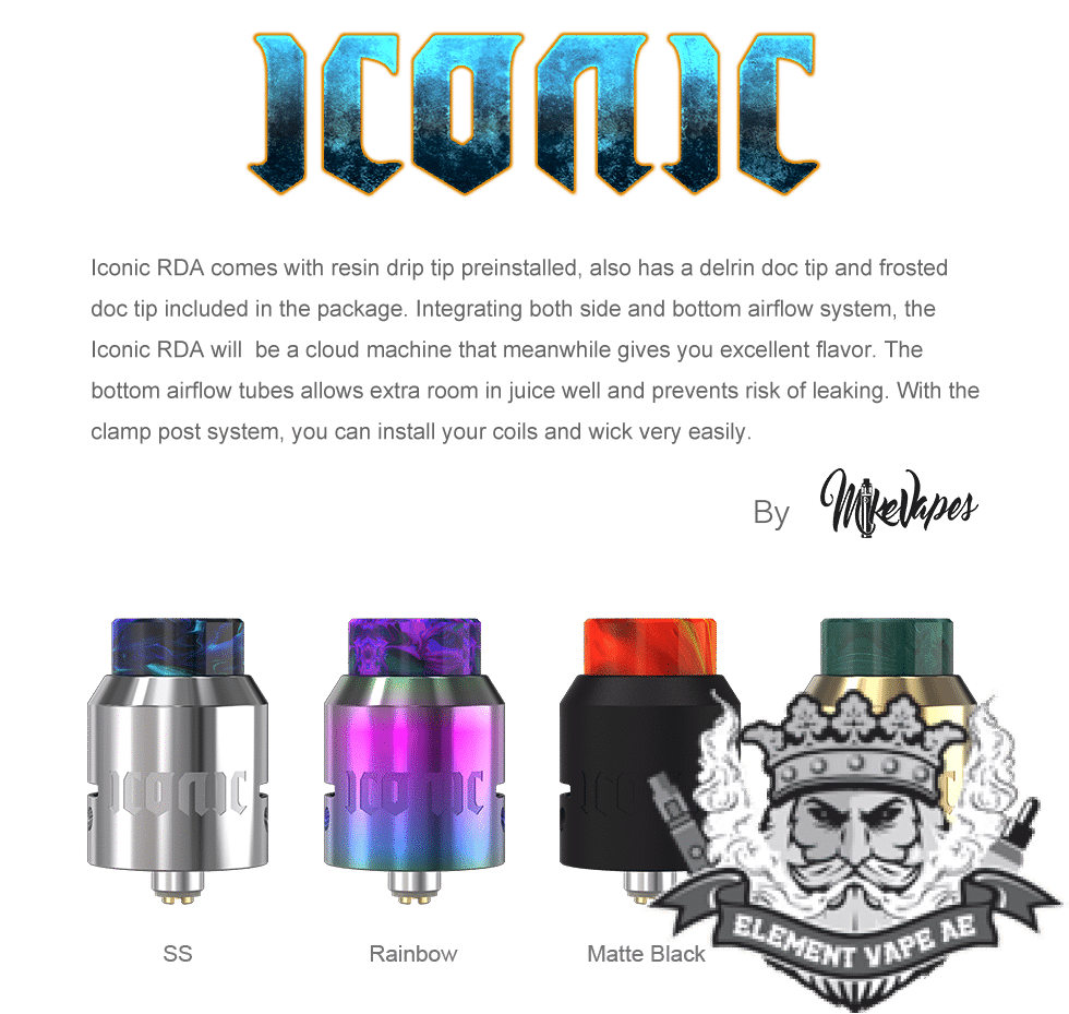 Iconic RDA Atomizer By Vandy Vape - Image 3