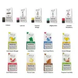 Myle Salts Pod Catridges 4pcs/pack
