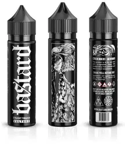 VULTURE Straight Tobacco By Bastard, 60ml, 3mg