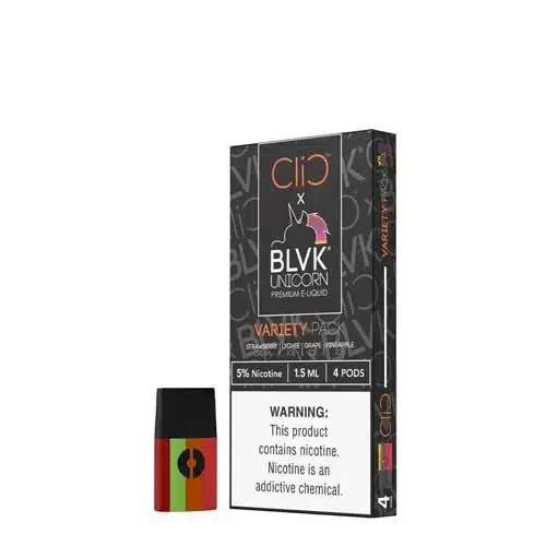 CLIC BLVK Salt Nic Oily Cartridge 4pcs/pack - Image 3