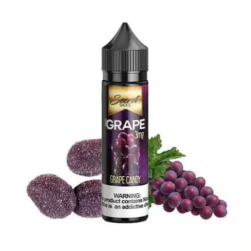 Grape Candy By Secret Sauce 60ml 3mg, 6mg