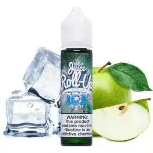 Green Apple ICE By Roll Upz 60ml 3mg