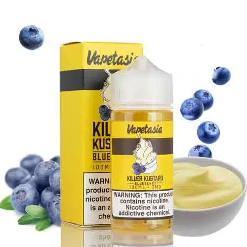 Killer Kustard Blueberry By Vapetasia 100ml 3mg