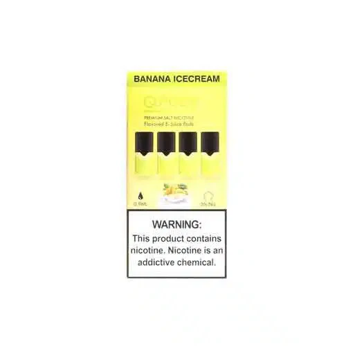 QPODS Salt Nic Oil Cartridge 0.9ml 4PCS/Pack, support JUL & JCo1 - Image 2