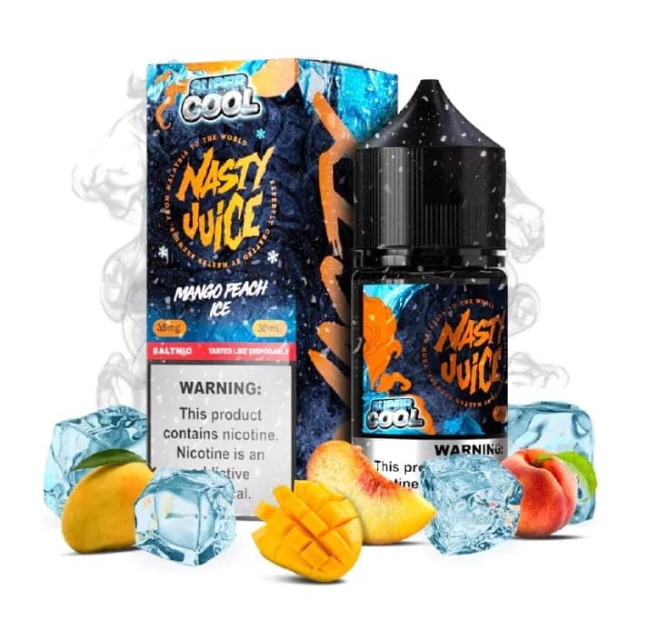 Mango Peach Ice Salt - Nasty Super Cool