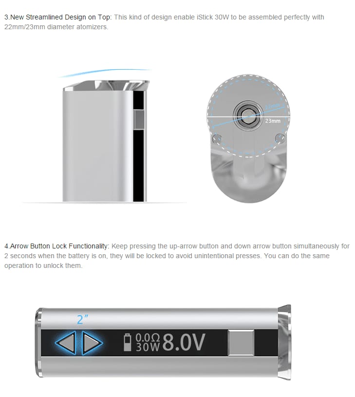 Eleaf iStick 30W Mod