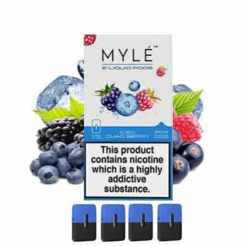 Myle Salts Pod Catridges 4pcs/pack - Image 2